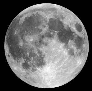 La luna es artificial Luna_mares