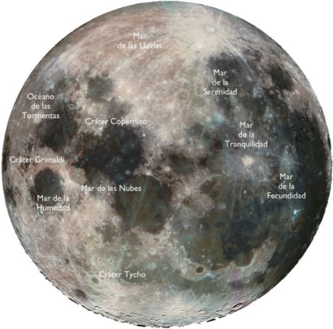 La luna es artificial Luna-mares